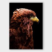 Poster Eagle - Dibond - Meerdere Afmetingen & Prijzen | Wanddecoratie - Interieur - Art - Wonen - Schilderij - Kunst