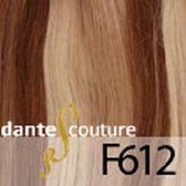 Dante Flip - Wire - Steil haar - 51cm/20" - 120 gram - kleur: 612 Brown-Auburn-Blond Highlights