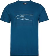 O'Neill T-Shirt ABSTRACT WAVE - Moroccan Blue - Xl