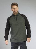 Terrax sweater met opstaande kraag