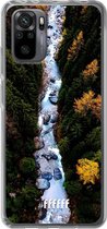 6F hoesje - geschikt voor Xiaomi Redmi Note 10 Pro -  Transparant TPU Case - Forest River #ffffff