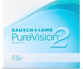 -1.25 - PureVision®2 - 6 pack - Maandlenzen - BC 8.60 - Contactlenzen