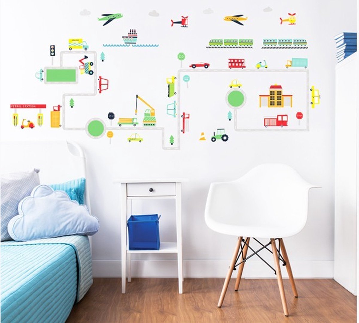 Muurstickers Transport - Walltastic - Wall_stickers - Multicolor - Vinyl