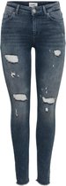 ONLY ONLBLUSH LIFE MID SK RW AK DT REA751NOOS Special blue grey denim Dames Jeans - Maat XL X L34