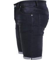 New Republic - Heren Short - Stretch Denim - Zwart