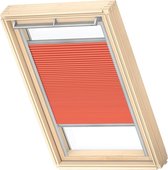 VELUX Origineel Verduisterend Plisségordijn (FHC), Zilveren Kozijn, PK06, Orange