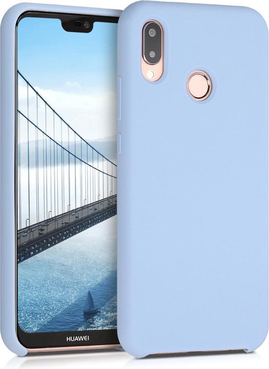 Familielid Tol Amfibisch kwmobile telefoonhoesje voor Huawei P20 Lite - Hoesje met siliconen coating  -... | bol.com