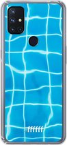 6F hoesje - geschikt voor OnePlus Nord N10 5G -  Transparant TPU Case - Blue Pool #ffffff