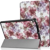 iPad Air 10.5 2019 (3e gen) Bookcase hoesje - CaseBoutique - Bloemen Print - Kunstleer