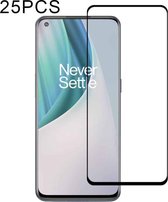 Voor OnePlus Nord N10 5G 25 PCS Full Glue Full Screen Gehard Glas Film