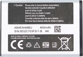 800 mAh AB463446BU Vervangende batterij voor Samsung C512 / X208 / 1258/1250