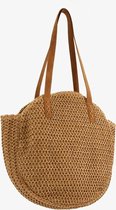 Renato Lucci stro tas - Beige - Maat ONE SIZE