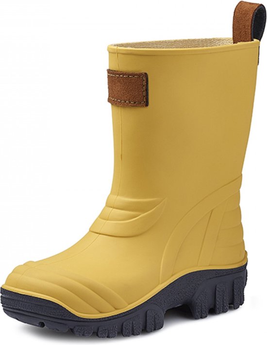 401N kinderlaars sebs - geel - 34/35