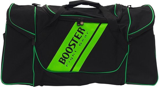 Booster Fightgear - Sporttas - Duffle Bag - Zwart/Groen | bol.com