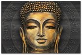 Budha - Foto op Akoestisch paneel - 90 x 60 cm
