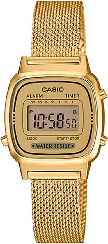 Casio Vintage Mini LA670WEMY-9EF Dameshorloge 24,6 mm - Goudkleurig