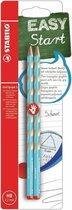STABILO EASYgraph S HB blauw R 2 stuks