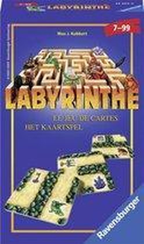 Afbeelding van het spel Ravensburger Labyrinthe kaartspel - pocketspel