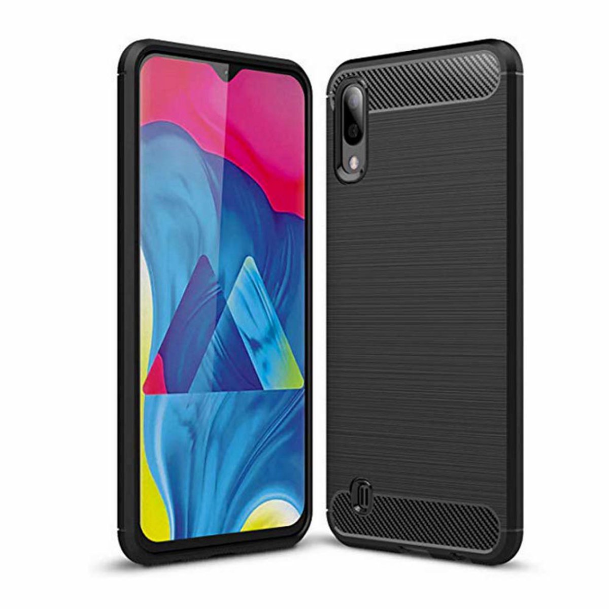 Soft Bruchem Hoesje voor Samsung Galaxy A10/M10 -Matt Zwart - van Bixb