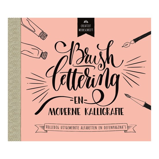 Creatief werkschrift  –   Brushlettering en moderne kalligrafie