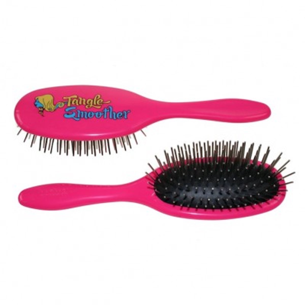 Denman Detangling D85 Tangle Smoother Pink Borstel Ref.DE0098 1St