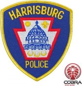 Harrisburg Police geborduurde patch embleem | Strijkpatch embleemes | Military Airsoft