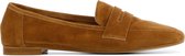 Mace Vrouwen Suède Instapschoenen / Damesschoenen / Instapper GEA M - Cognac - Maat  42