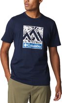 Columbia M Rapid Ridge Graphic Tee 1888813466, Mannen, Marineblauw, t-shirty, maat: M EU