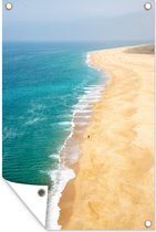 Affiche de jardin Portugal - Affiche de jardin de plage portugaise toile lâche 40x60 cm - Toile de jardin/Toile d'extérieur/ Peintures pour l'extérieur (décoration de jardin)