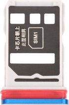 SIM-kaartlade + SIM-kaartlade voor Huawei Nova 6 (Blauw)