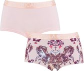 Chicamala dames 2P shorts horsi roze - M