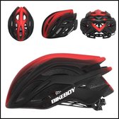 Nixnix - Mountainbike helm - Zwart Rood - Fiets Helm - MTB - Wielrennen - Fietshelm
