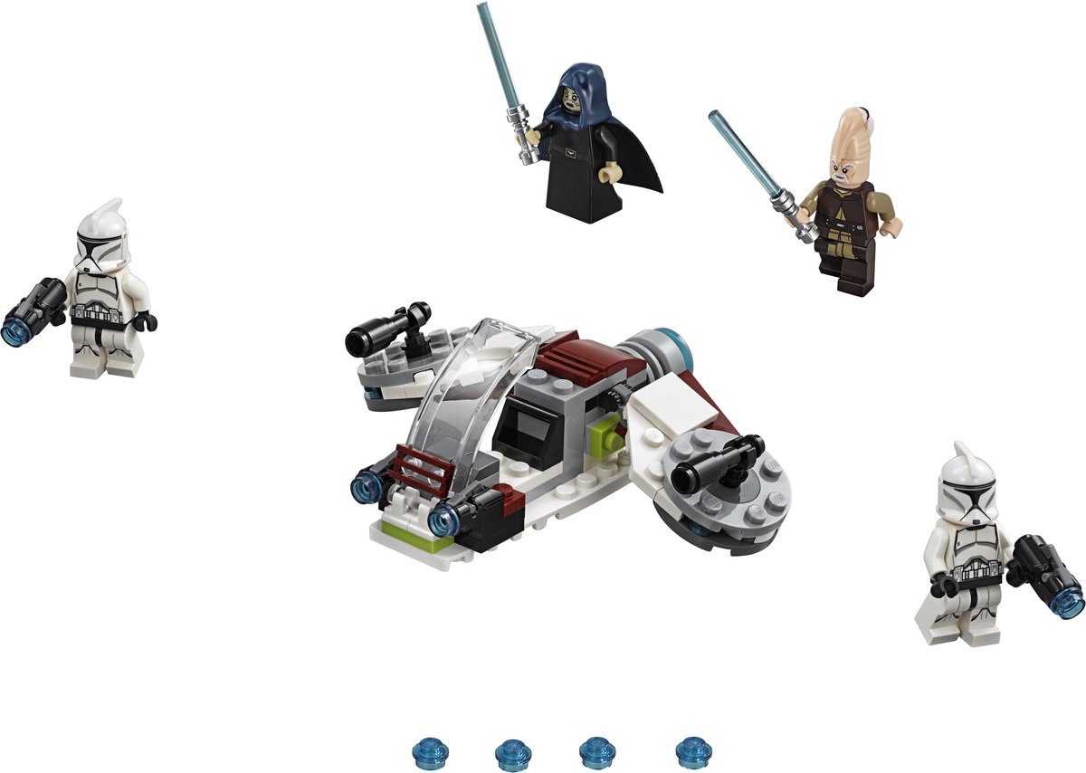 LEGO Star Wars Jedi en Clone Troopers Battle Pack - 75206 — afbeelding 2