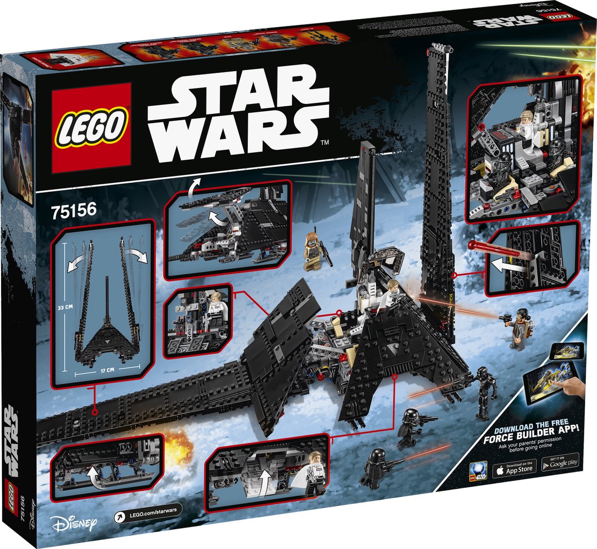 LEGO Star Wars Krennics Imperial Shuttle 75156 — afbeelding 10