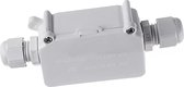 Kabelverbinder - Viron Thermin - Rechte Connector - Waterdicht IP65 - 3 Aderig - Mat Wit - BES LED