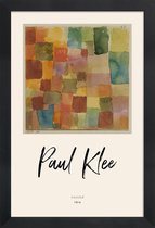 JUNIQE - Poster in houten lijst Klee - Untitled -30x45 /Kleurrijk