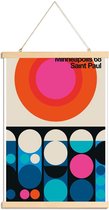 JUNIQE - Posterhanger Vintage Minneapolis-Saint Paul 68 -20x30