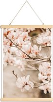 JUNIQE - Posterhanger Magnolias 1 -20x30 /Bruin & Ivoor