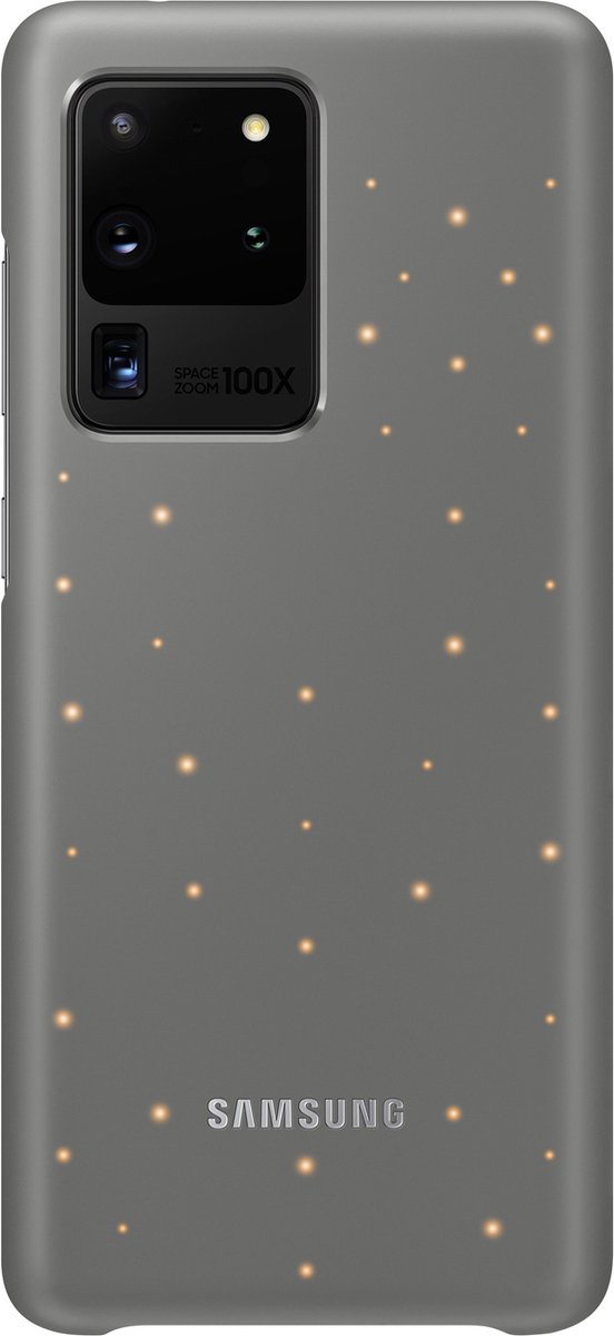 Samsung LED Hoesje - Samsung Galaxy S20 Ultra - Grijs