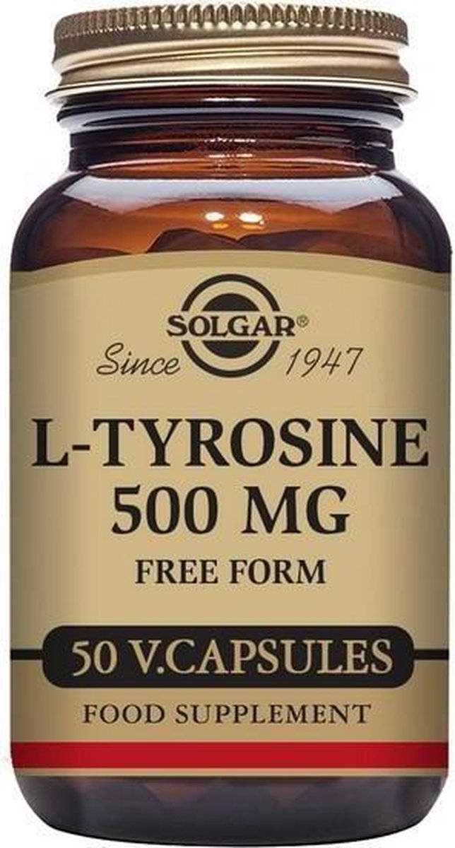 L-tyrosine Solgar 500 mg (50 Capsules)