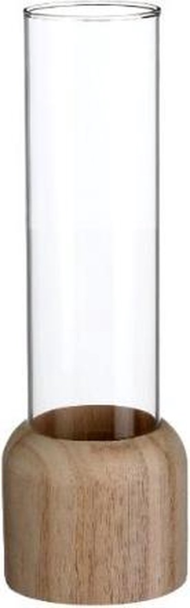 Tube en verre avec bouchon Ø3cm et 20cm de hauteur (lot de 6