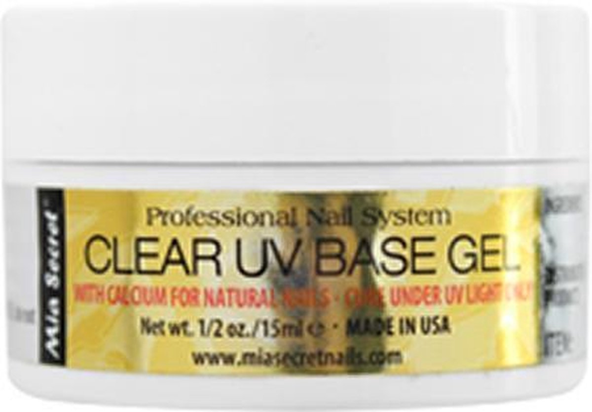 Clear UV Base Gel 15ml.