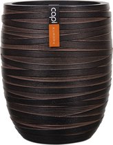 Vaas elegant hoog Loop 12x15 bruin
