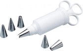 Kitchencraft Bakspuit 12 X 17 X 22 Cm Rvs Wit/Zilver 7-Delig