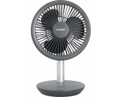 Eurom Vento Cordless Fan draadloze oplaadbare tafelventilator – diameter van 14 cm