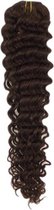 Remy Human Hair extensions curly 26 - bruin 2#