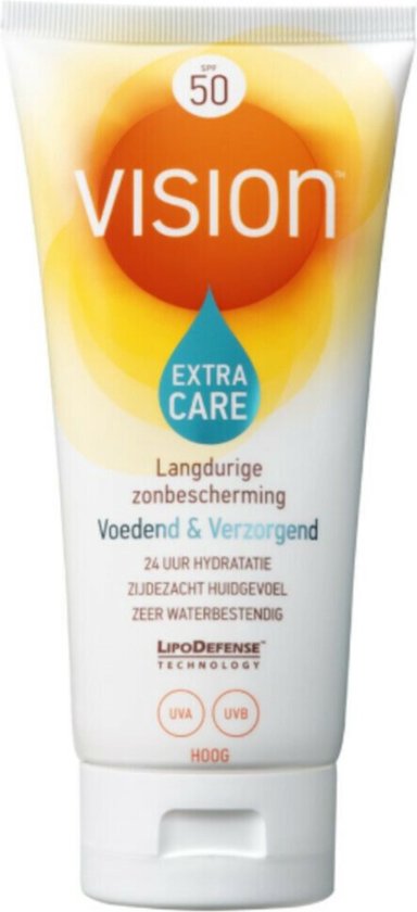 Vision Extra Care SPF 50 - Zonnebrand - Factor 50 - 180 ml