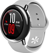 Siliconen Smartwatch bandje - Geschikt voor  Xiaomi Amazfit Pace sport band - grijs - Horlogeband / Polsband / Armband