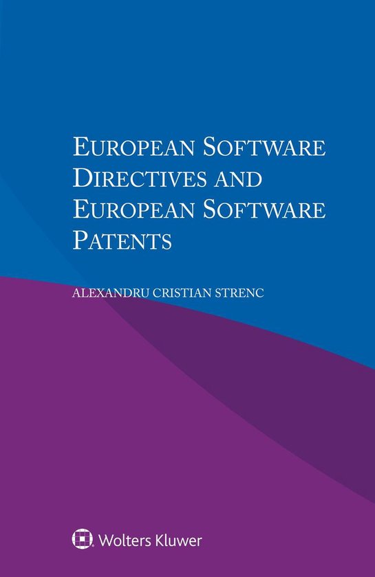 European Software Directives and European Software Patents - cover