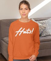 Oranje EK WK Koningsdag Trui Huts (MAAT L - UNISEKS FIT) | Oranje kleding / sweaters | WK Feestkleding